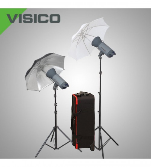 Visico VC-400 HH Umbrella Kit 2 Flash Head